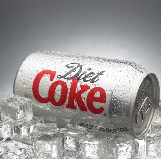Diet Coke can – sugar-free refreshment