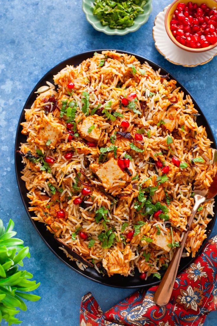 Panner Tawa Biryani in Cambridge, Ma