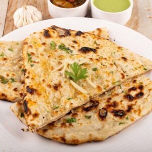 Soft naan with onion stuffing in Cambridge, Ma