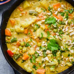 Veg Coconut Korma in Cambridge, Ma